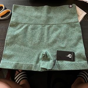 Ryderwear ribbed workout shorts